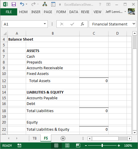Create a Balance Sheet with Excel - Excel University