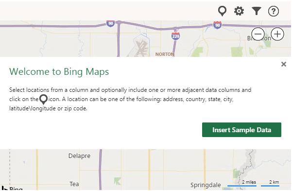 bing maps icon
